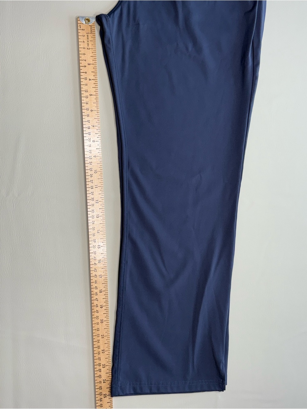 Women's Navy Performance Golf Pants - Picture 5 of 13